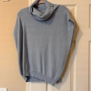 Maeve Sky Blue Turtleneck Sweater